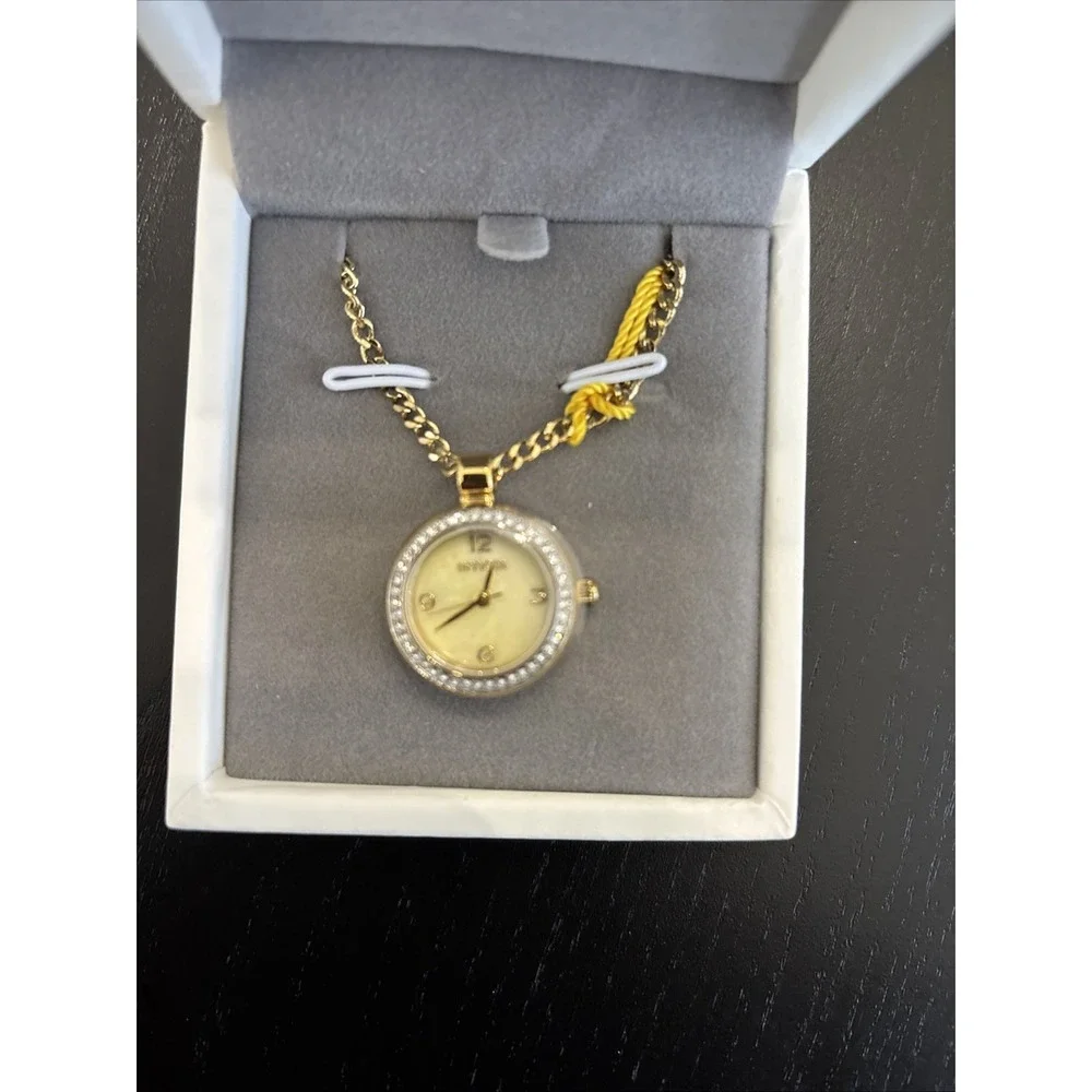 Invicta Women's 49932 Mini Quartz Mother of Pearl Dial Necklace Watch